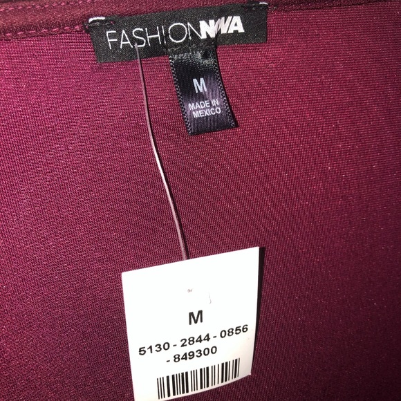 FASHION NOVA velvet mini dress - Picture 2 of 4